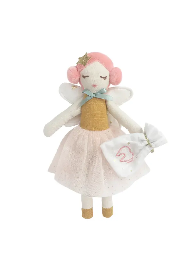 Tooth Fairy Doll with Pouch