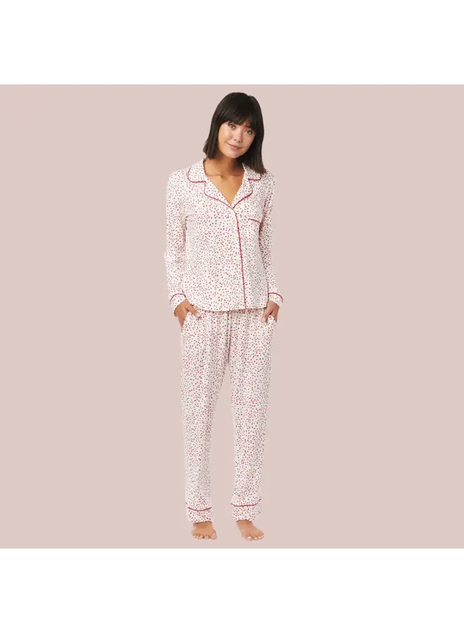 Confetti Dot Pima Knit Pajama