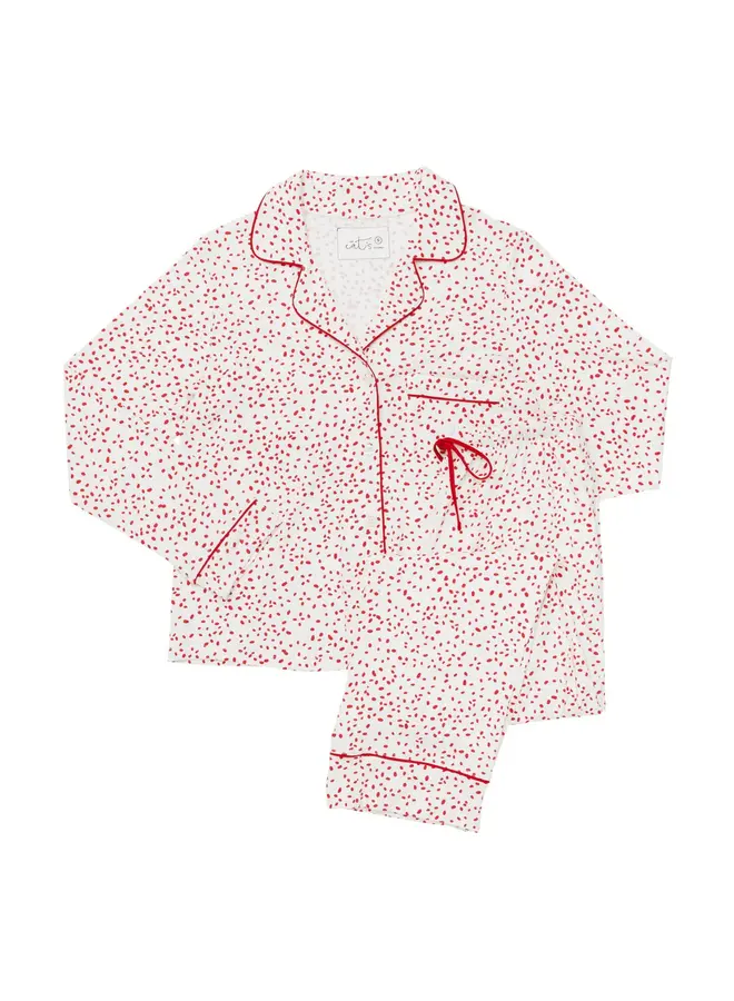 Confetti Dot Pima Knit Pajama