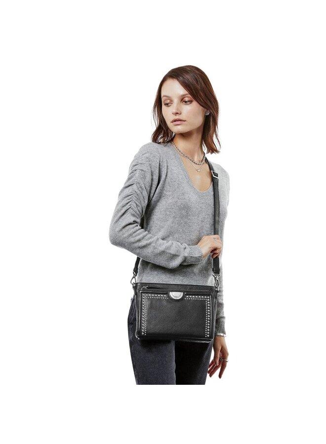 Jordyn Cross Body Organizer Black