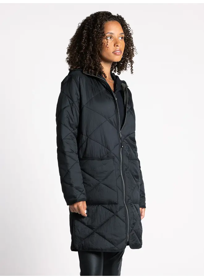 Pixie Jacket Black Olive Vine