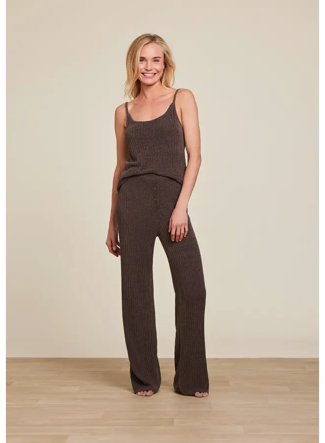 CozyChic Ultra Lite Ribbed Lounge Pant Java