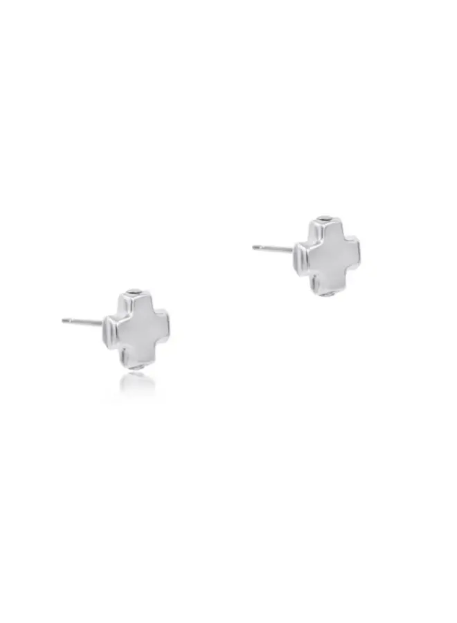 Signature Cross Sterling Stud - Sterling