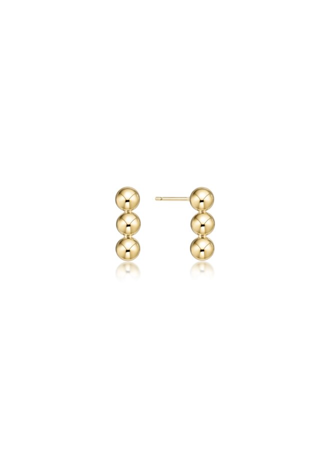 Joy Stud 4mm Gold Earring