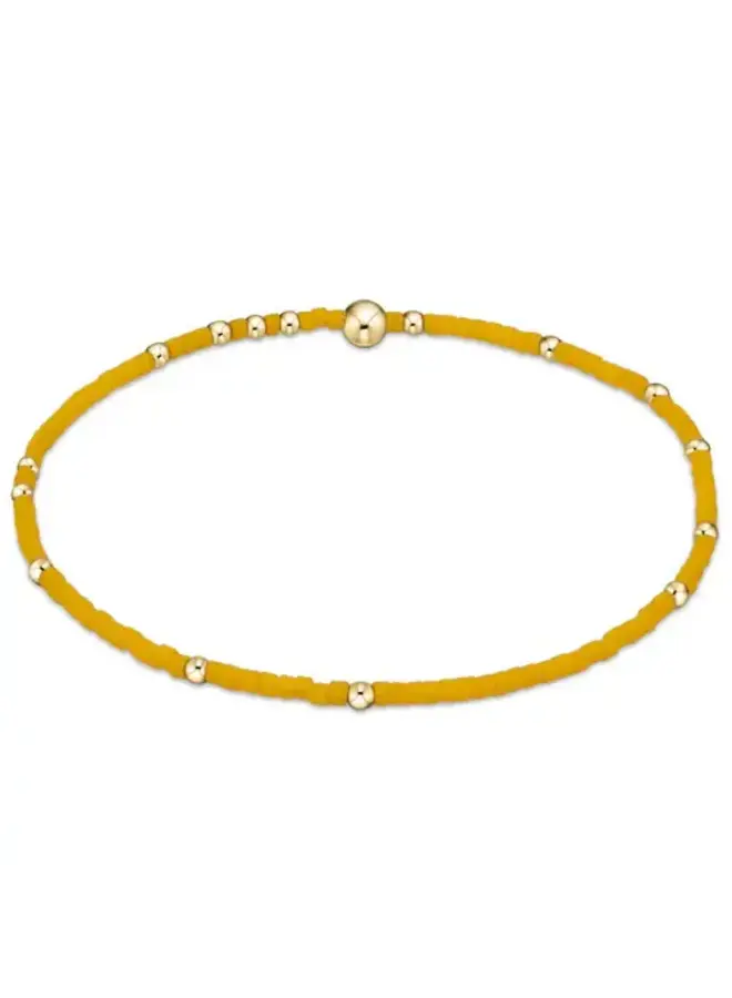 Hope Unwritten Game Day Bracelet Golden Yellow