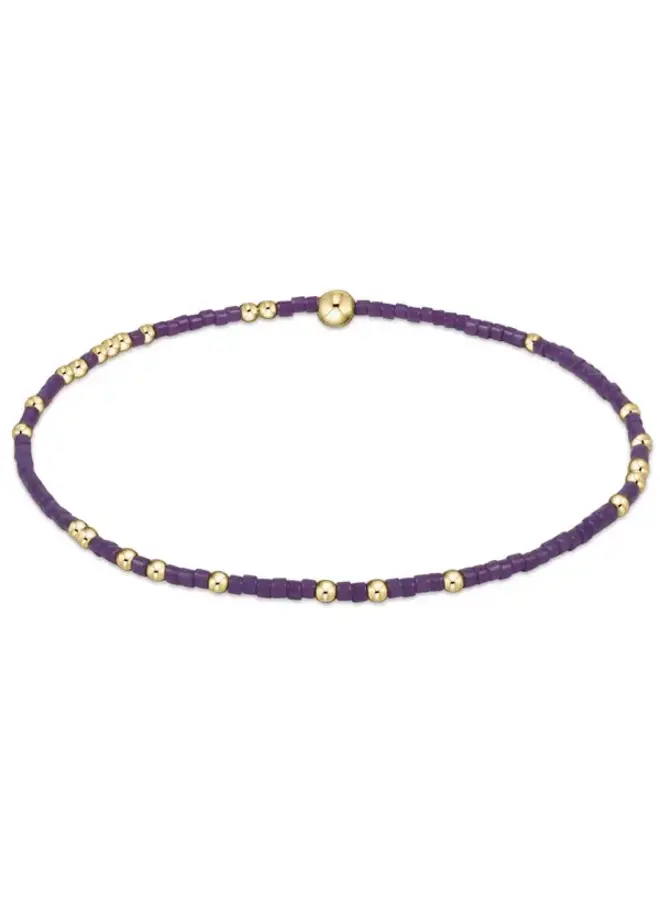 Hope Unwritten Game Day Bracelet Purple