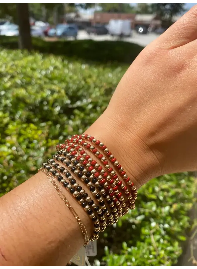 Game Day Hope Grateful Bracelet Wine