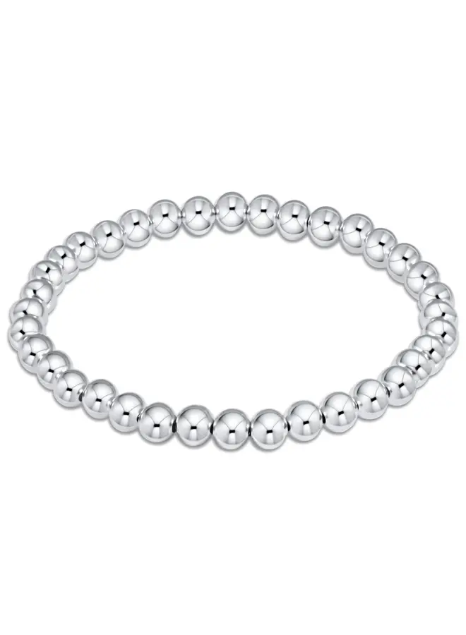 Classic Sterling 5mm Bead Bracelet