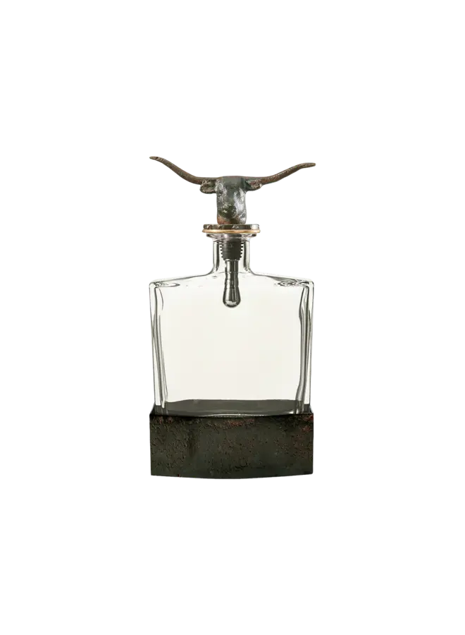 Nueces Decanter Longhorn