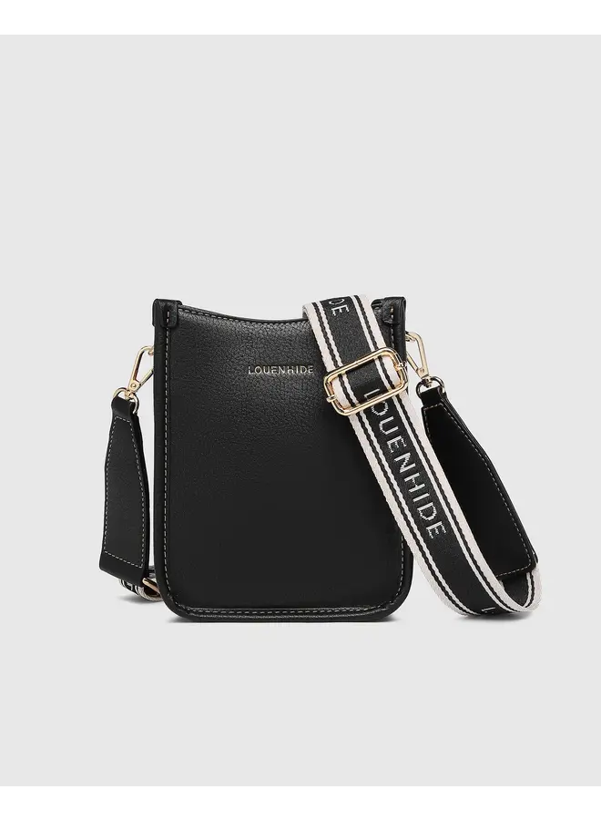 Parker Logo Crossbody Bag Black