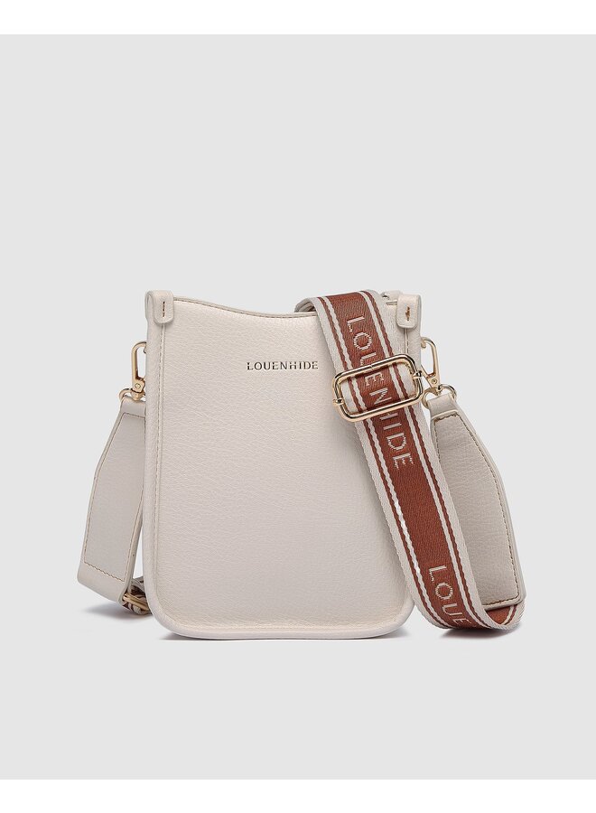 Parker Logo Crossbody Bag Vanilla