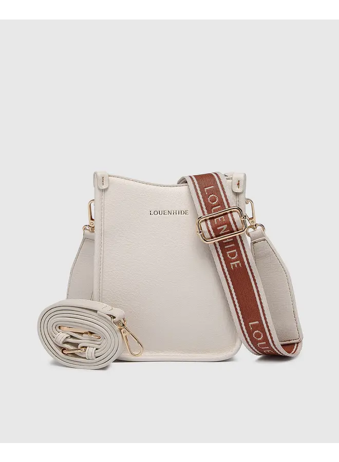 Parker Logo Crossbody Bag Vanilla