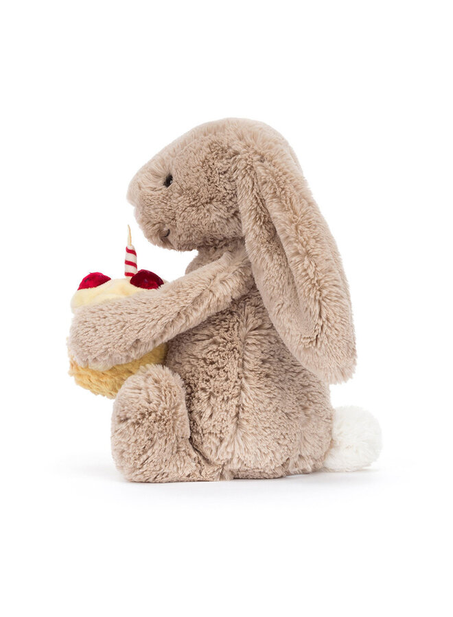 Bashful Beige Bunny Birthday
