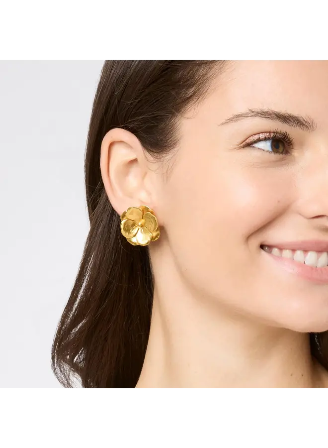 Bloom Statement Stud Gold