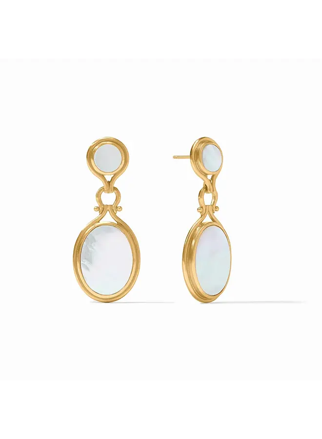 Saratoga Statement Earring Mother of Pearl