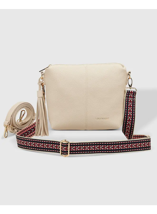 Kasey Eddie Crossbody Bag Linen