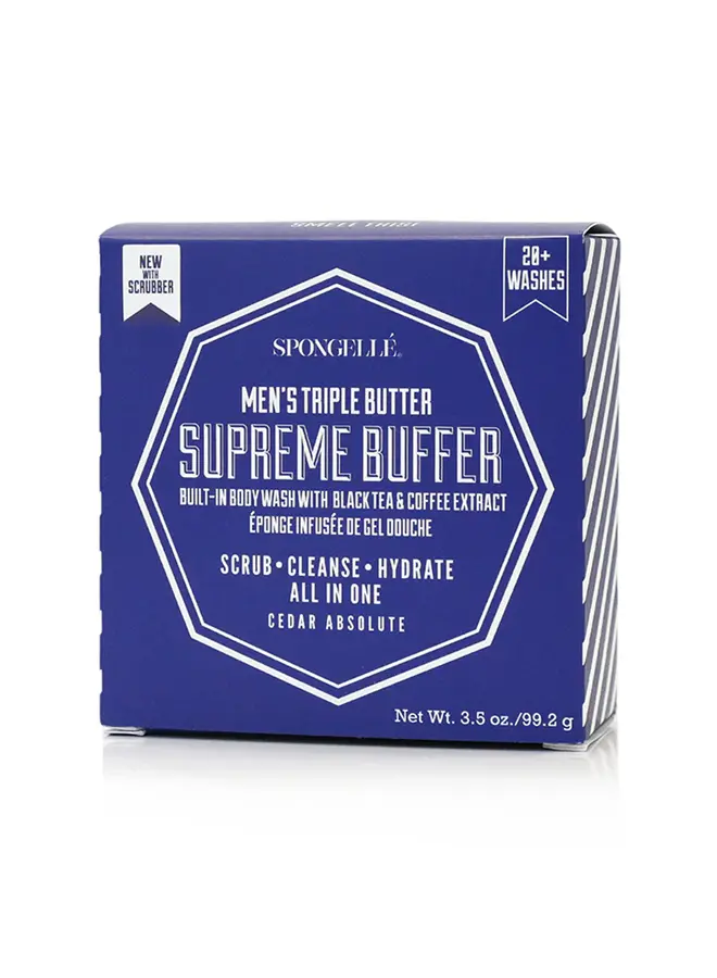 Men's Supreme Buffer with Scrubber Cedar Absolute