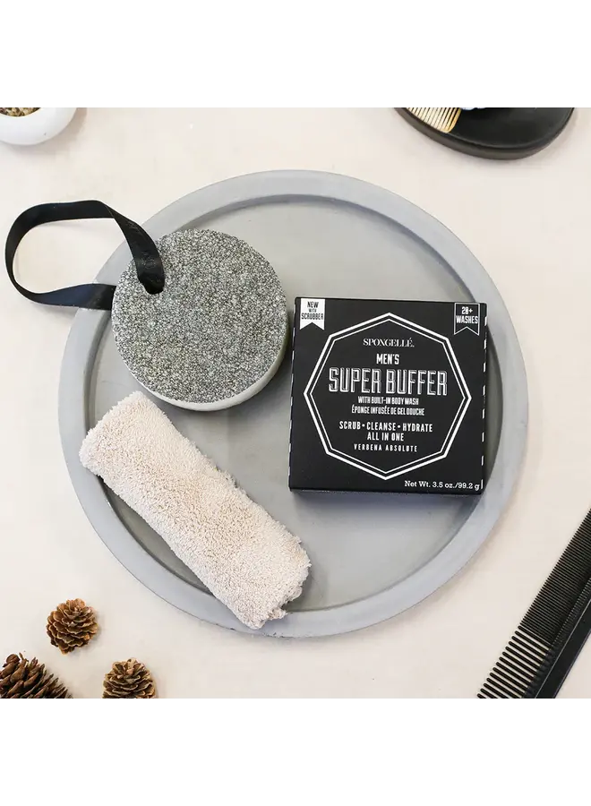Men's Super Buffer with Scrubber Verbena Absolute