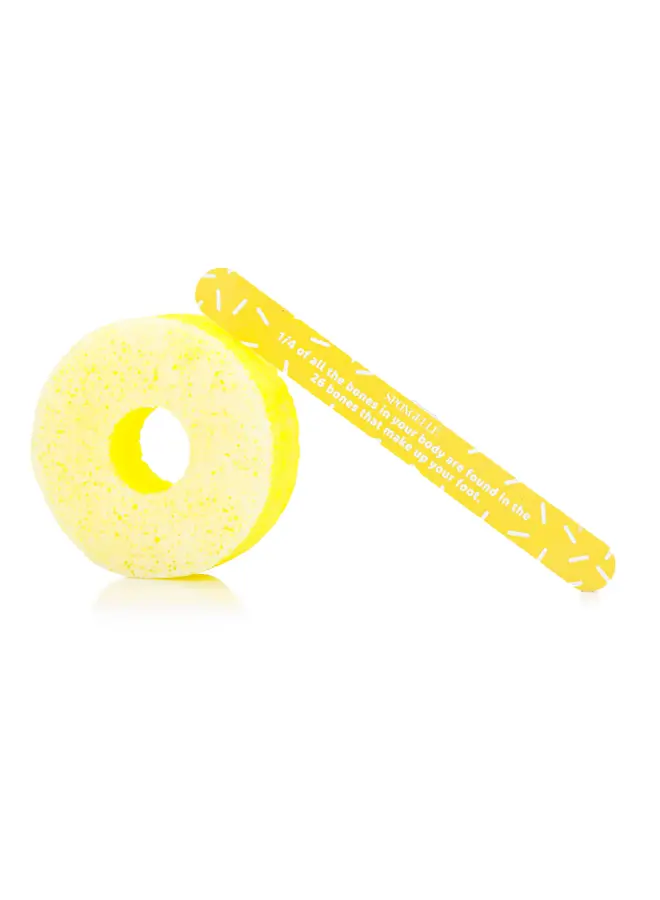 Pedi Pop Buffer & Nail File Juicy Orange