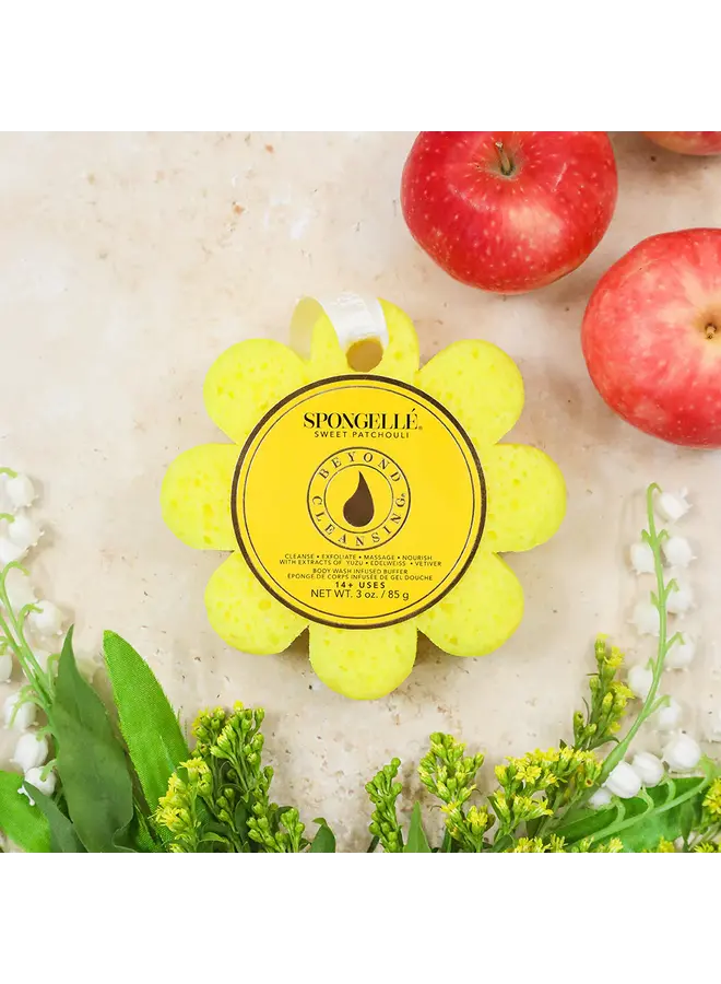 Spongelle Wild Flower Body Buffer Sweet Patchouli