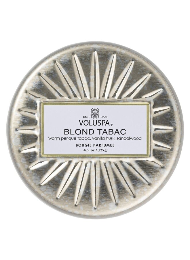 Blond Tabac Mini Tin Candle