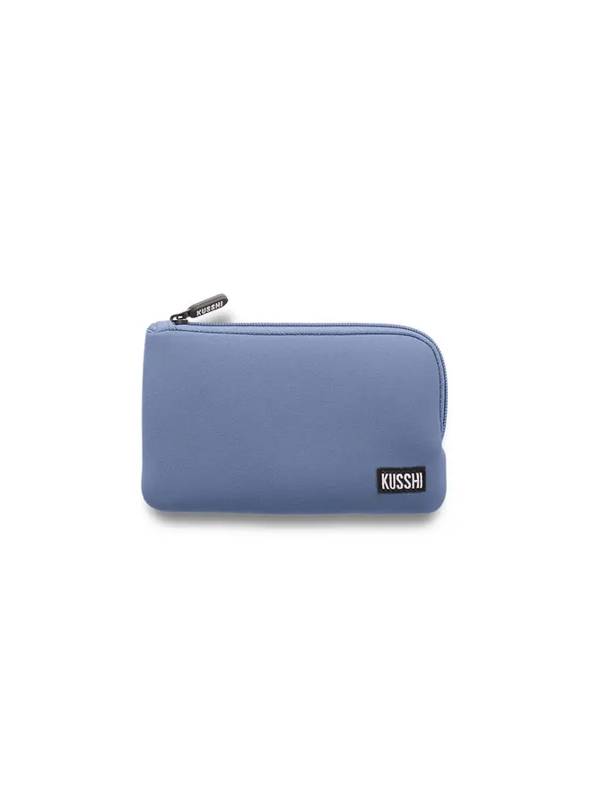 On the Go Pouch Set Neoprene Pearl Blue
