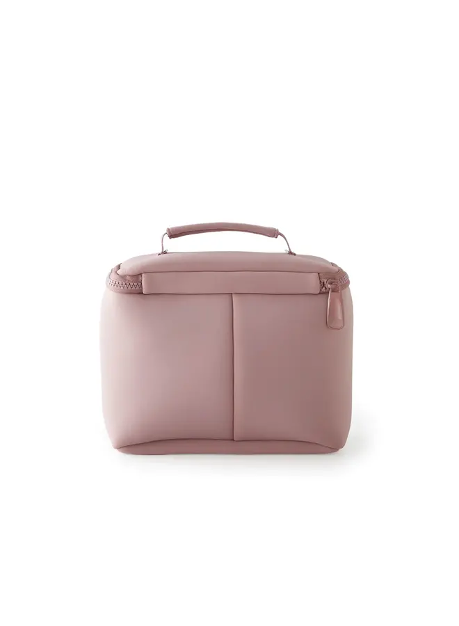 Small Train Case Neoprene Mauve/Stone