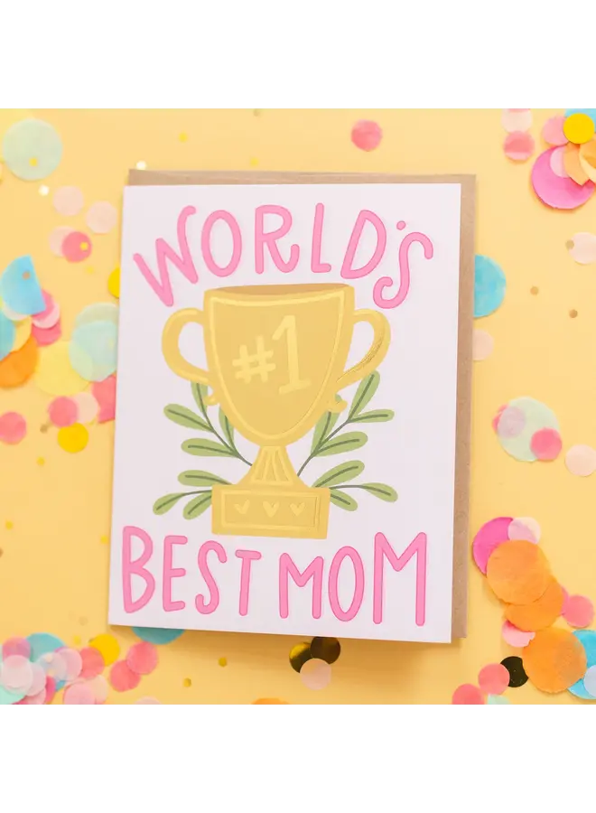 World's Best Mom Card