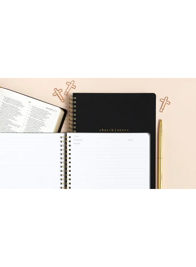 Black Church Notes Notebook