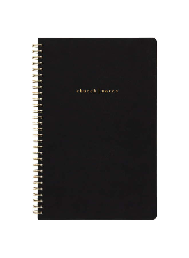Black Church Notes Notebook