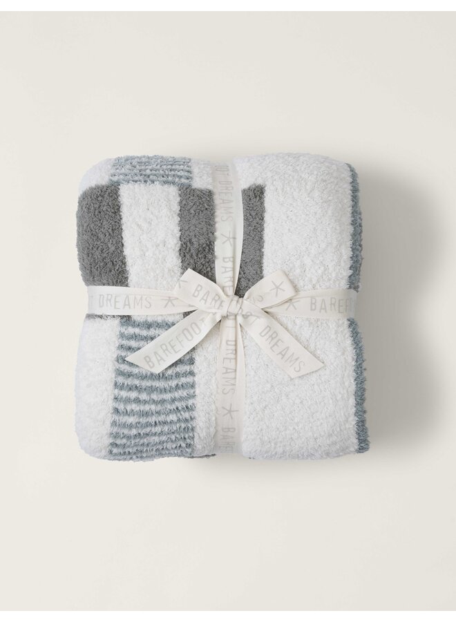 CozyChic Tile Check Throw Eucalyptus