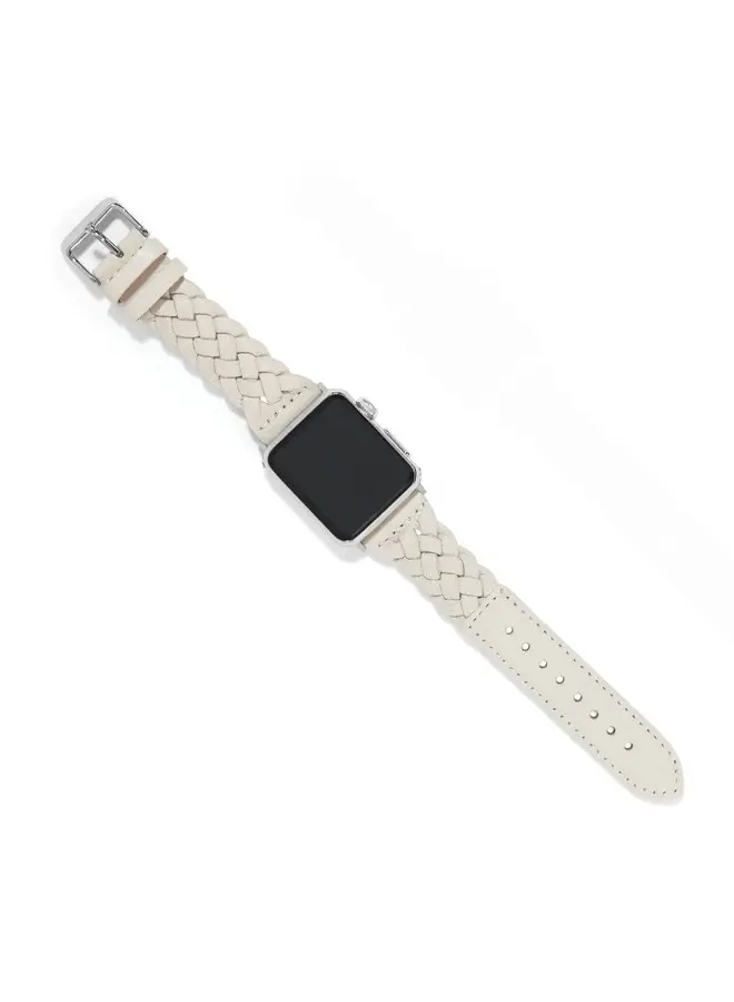 Sutton Braided Leather Watch Band