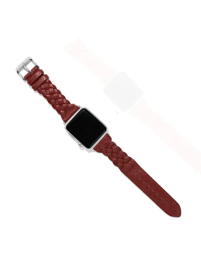 Sutton Braided Leather Watch Band
