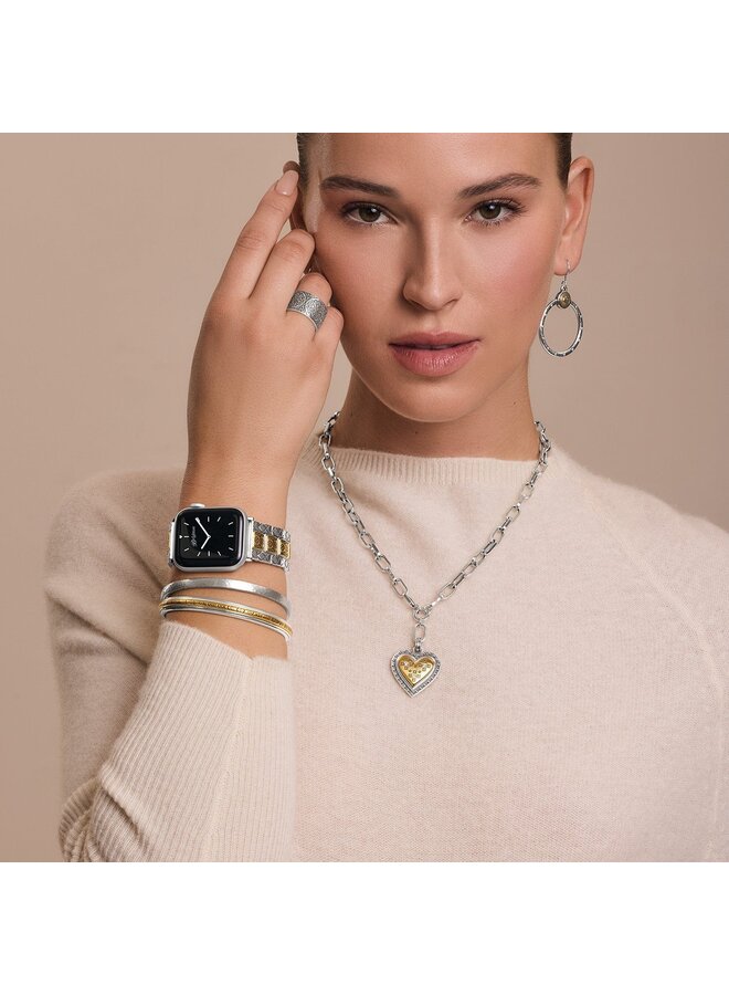 Mosaic Two Tone Watch Band