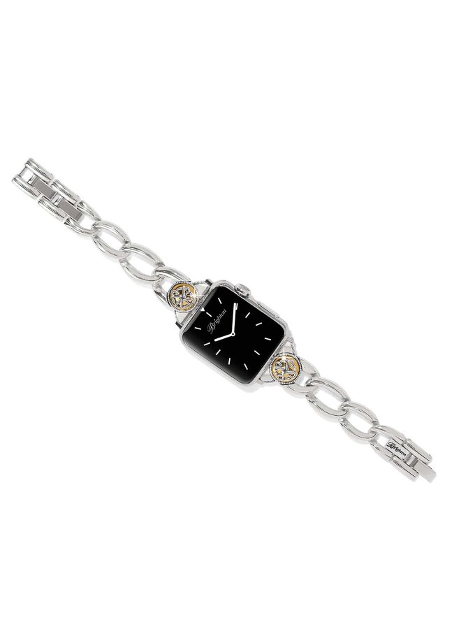 Interlok Noir Two Tone Watch Band