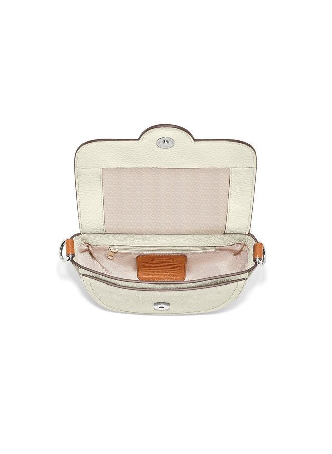 Emmie Flap Bag White
