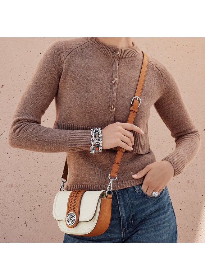 Emmie Flap Bag White
