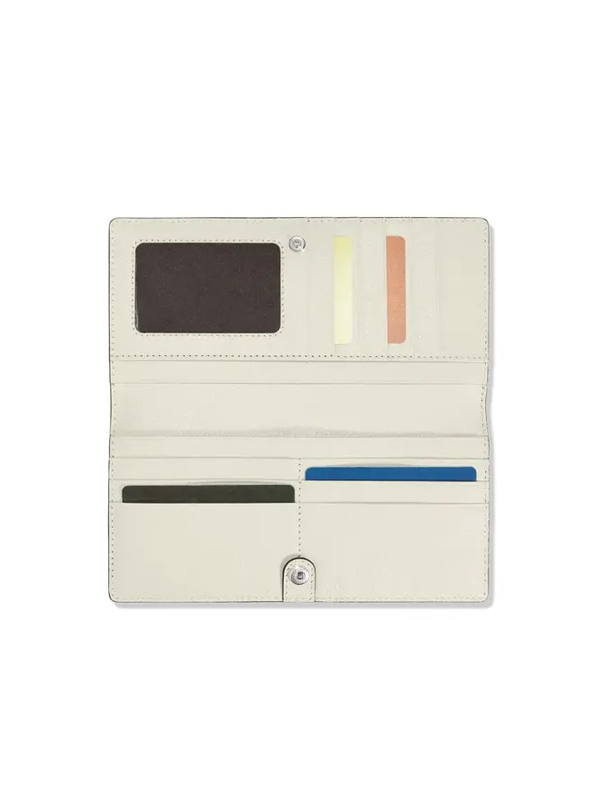 Ferrara La Bellezza Slim Folio Wallet White