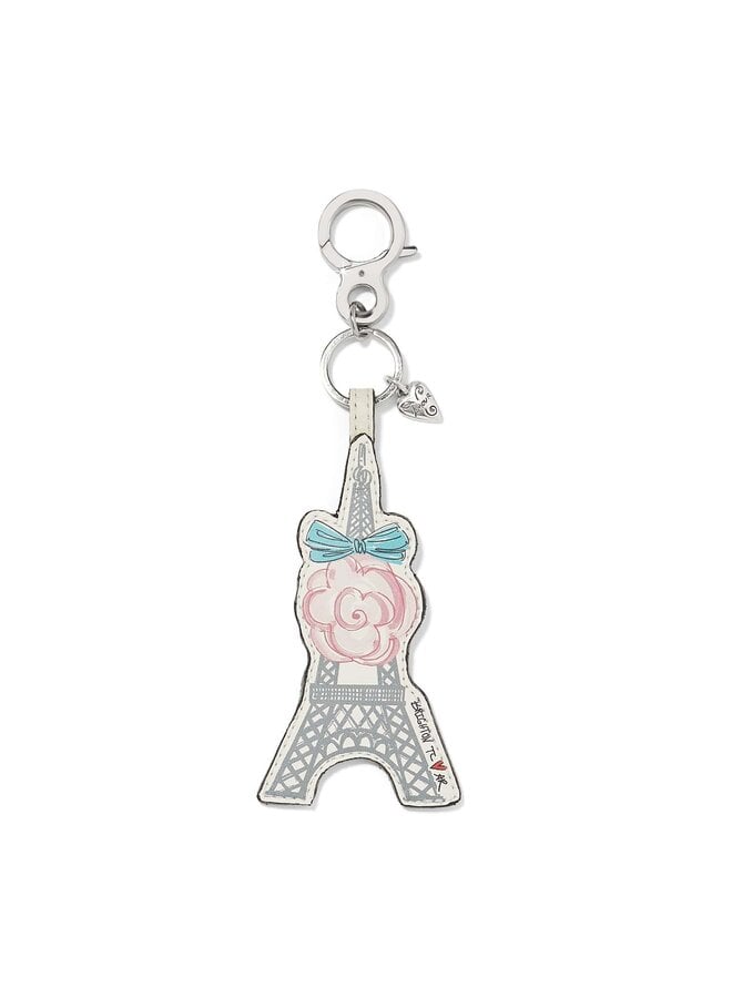Paris Blooms La Tour Eiffel Handbag Fob