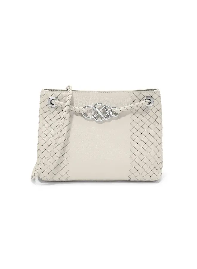 Devon Convertible Crossbody Bag White