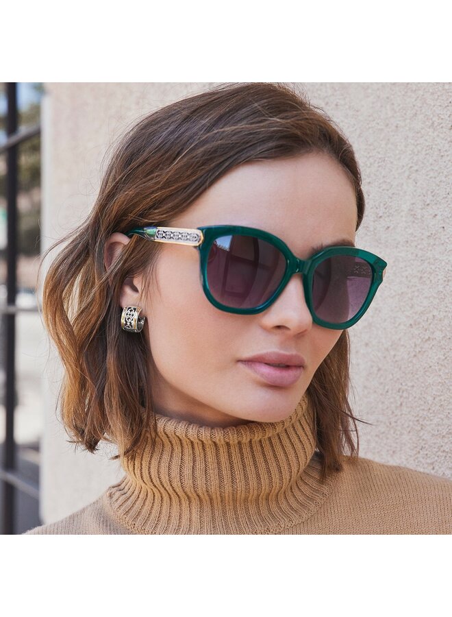 Intrigue Emerald Sunglasses