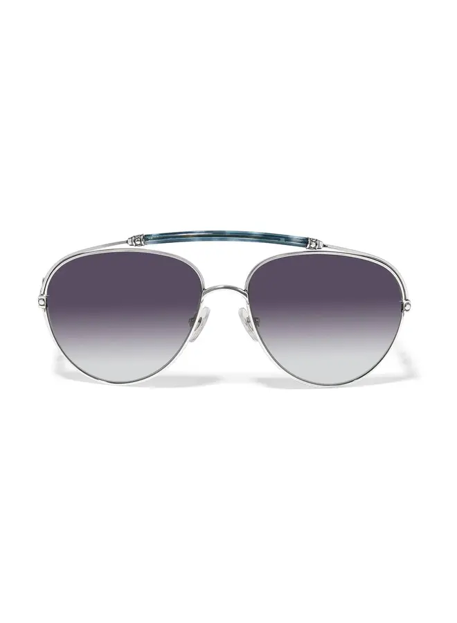 Contempo Medallion Aviator Sunglasses