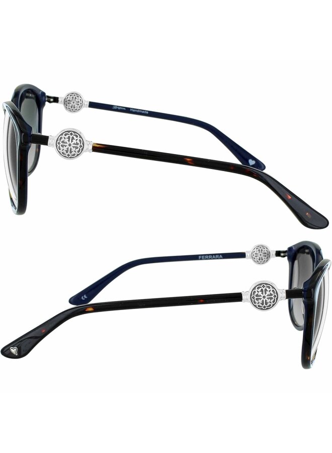 Ferrara Tortoise/Navy Sunglasses