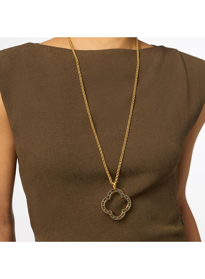 SoHo Statement Pendant Mixed Metal