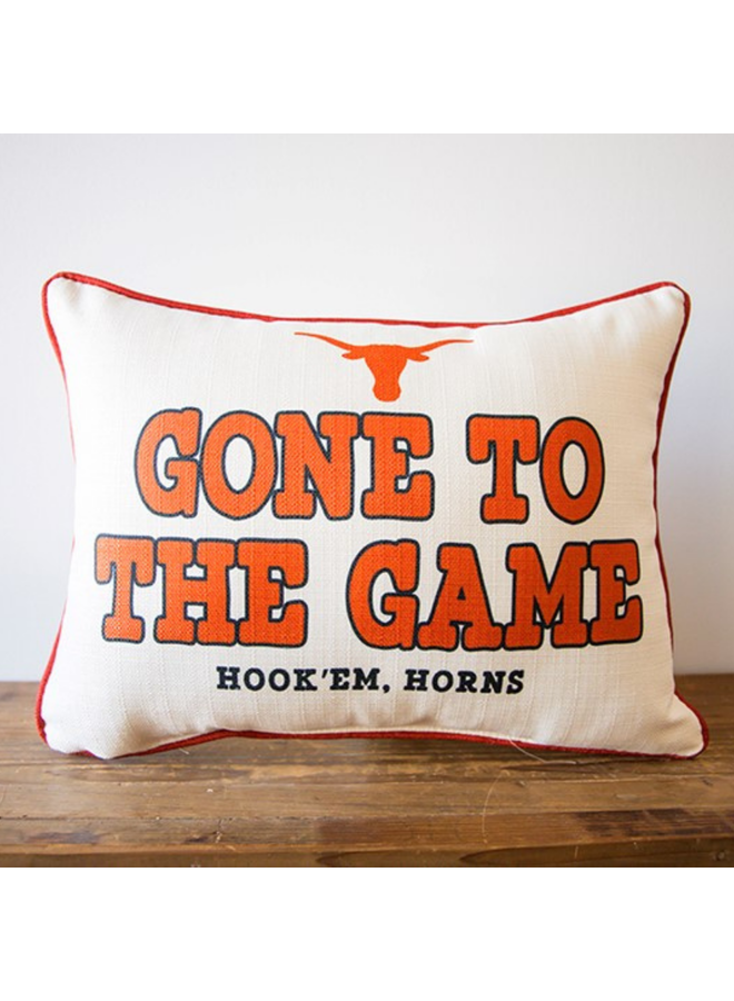 Collegiate Pillow Texas Gone to the Game