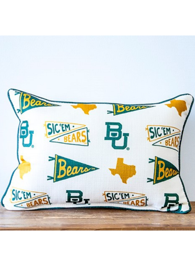 Collegiate Pillow Baylor Pennant