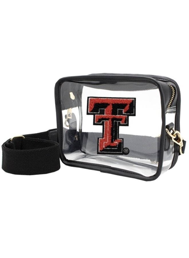 Varsity Patch Crossbody Texas Tech