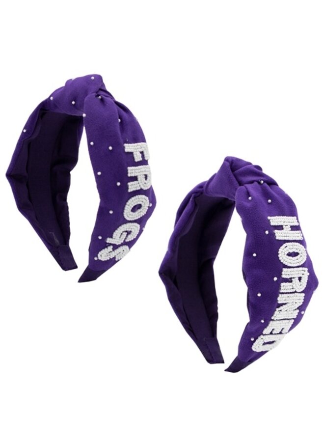 Beaded Headband TCU