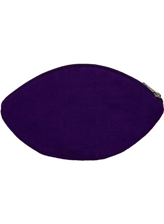 Football TCU Beaded Pouch