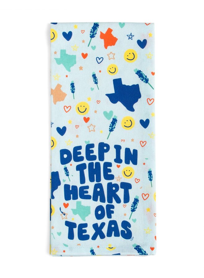 Deep in the Heart of Texas Tea Towel